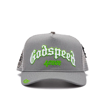 GS Forever Trucker Hat 'Grey Lime'