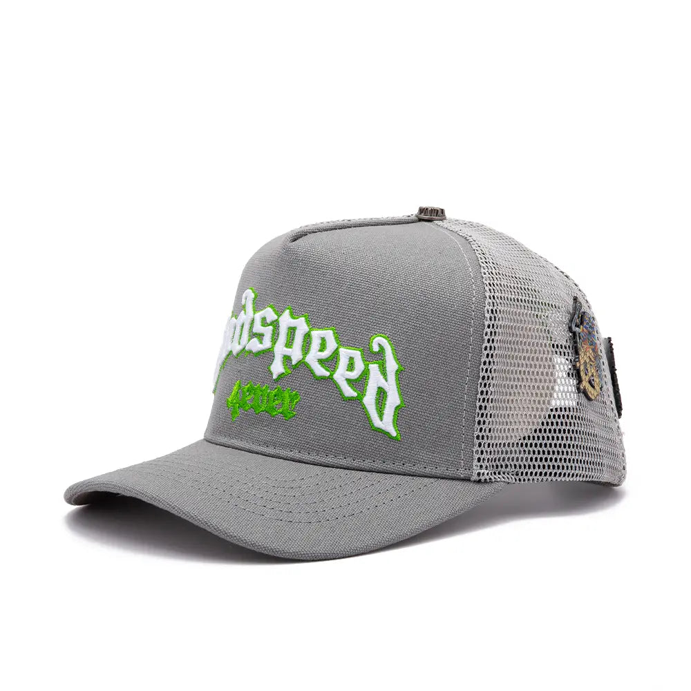 GS Forever Trucker Hat 'Grey Lime'