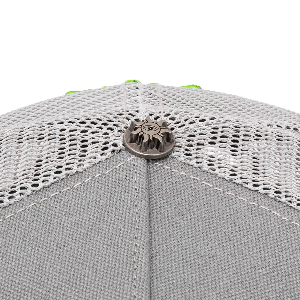 GS Forever Trucker Hat 'Grey Lime'