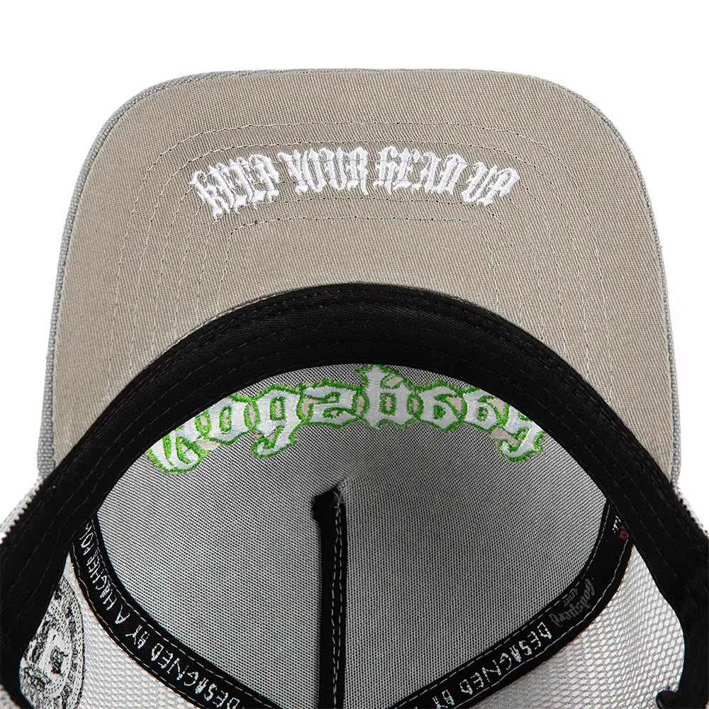 GS Forever Trucker Hat 'Grey Lime'