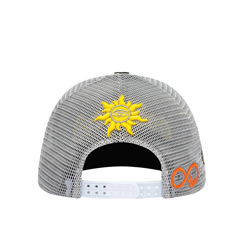 GS Forever Trucker Hat 'Grey Yellow Boom'