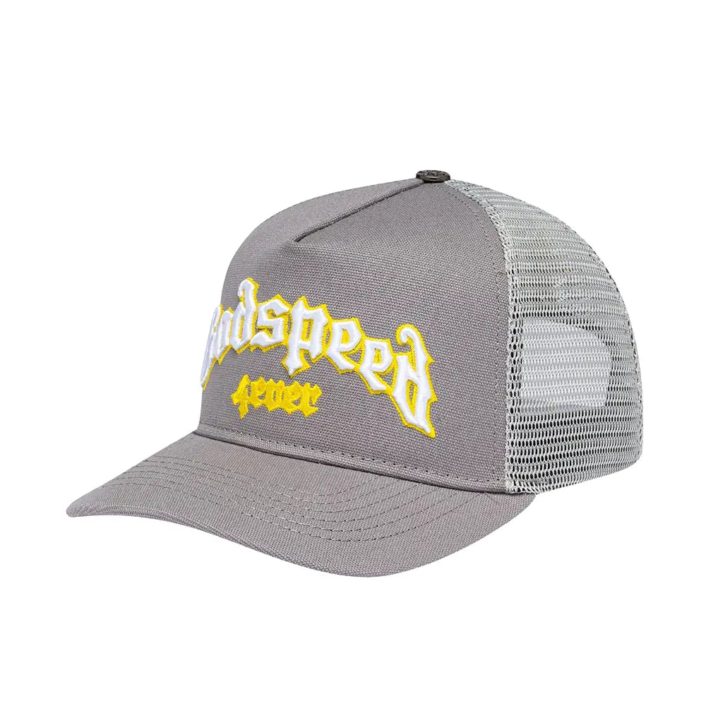 GS Forever Trucker Hat 'Grey Yellow Boom'