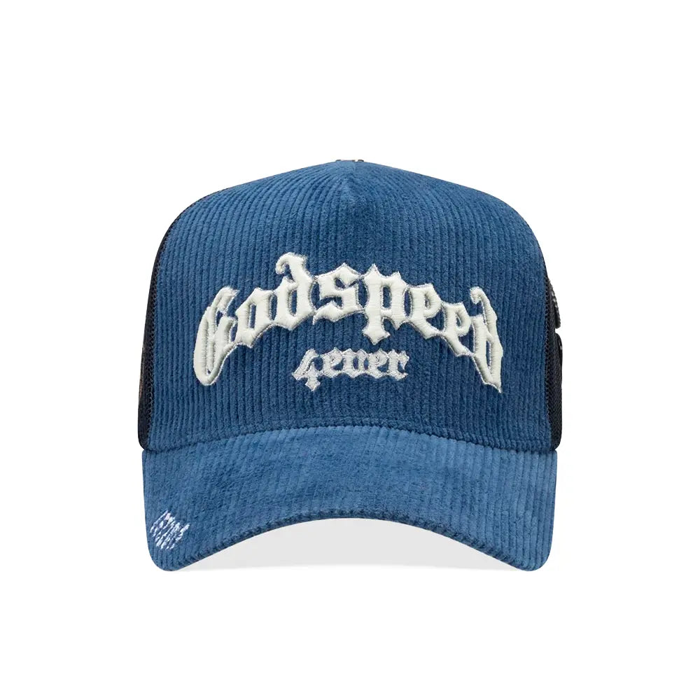 GS Forever Trucker Hat Boom 'Saphire Corduroy'