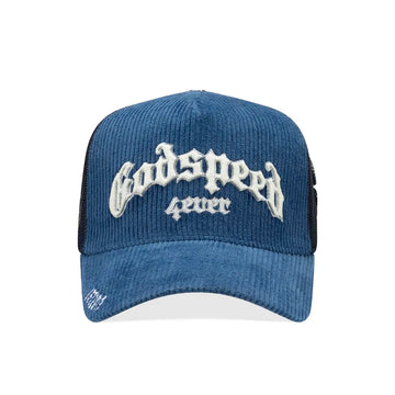 GS Forever Trucker Hat Boom 'Saphire Corduroy'