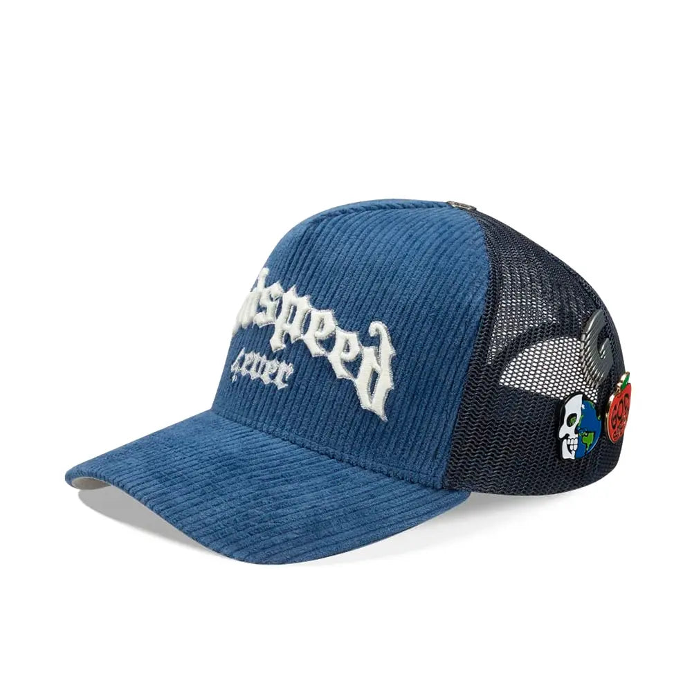 GS Forever Trucker Hat Boom 'Saphire Corduroy'