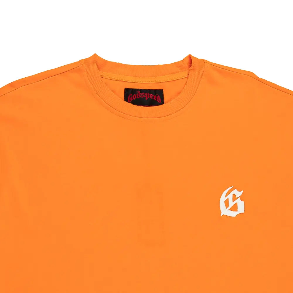 Gs Logo T-Shirt 'Orange'