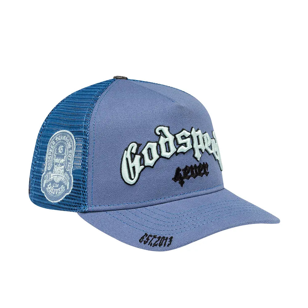 GS Forever Trucker Hat 'Triple Blue'