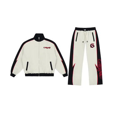 GT Tracksuit 'White Red'