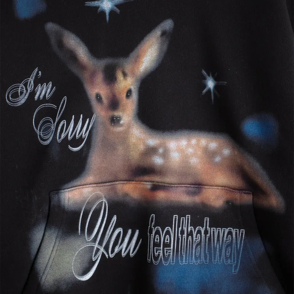 U I'm Sorry You Feel That Way Hoodie 'Black'