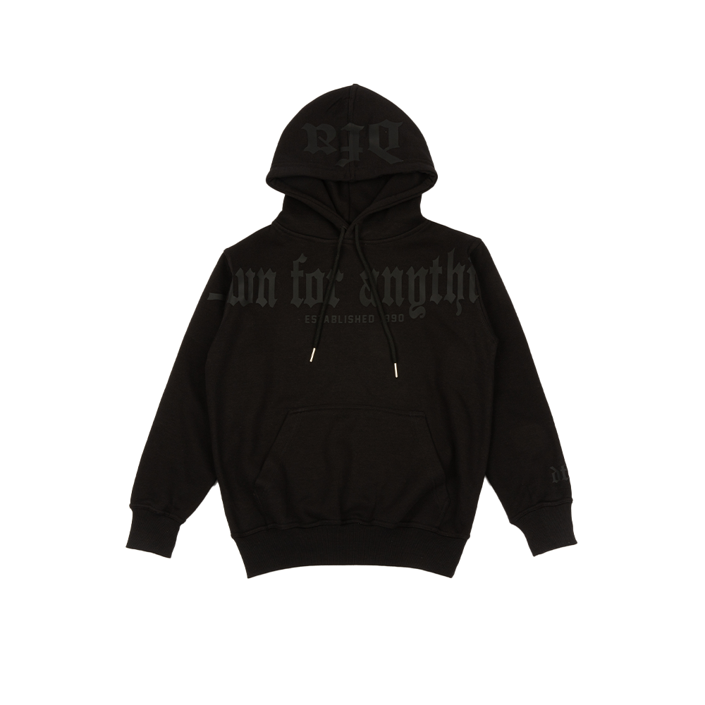 DOLT Logo Pullover Hoodie 'All Black'