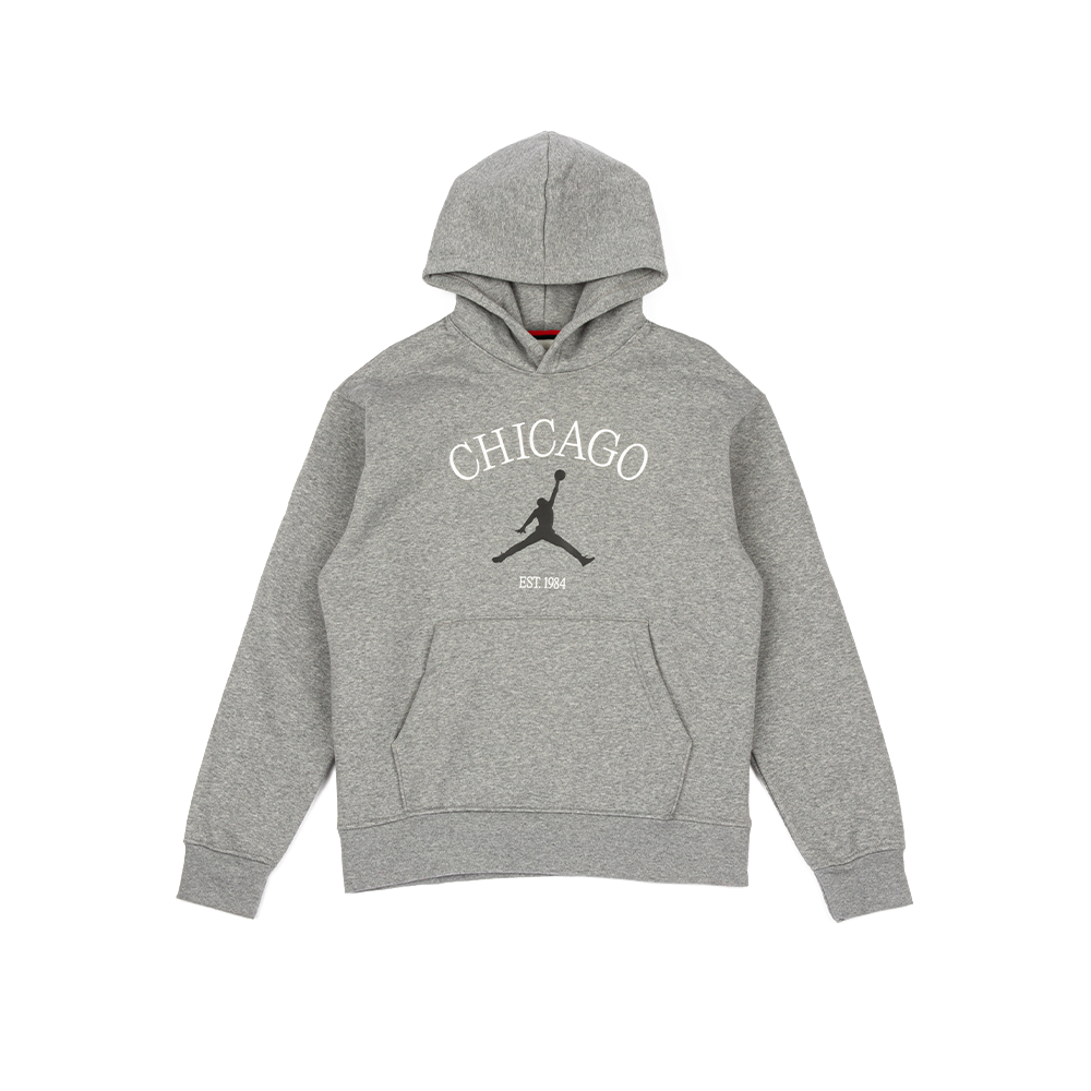 Jordan Chicago Pullover Hoodie 'Carbon Heather'