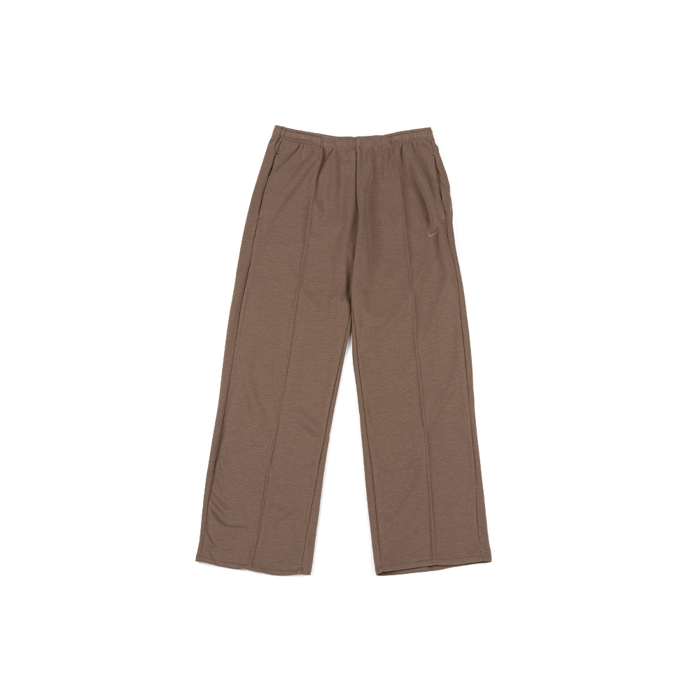 W NSW Chill Mid-Rise Terry Open-Hem Sweatpants 'Mink Brown'