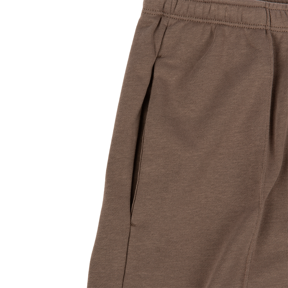 W NSW Chill Mid-Rise Terry Open-Hem Sweatpants 'Mink Brown'