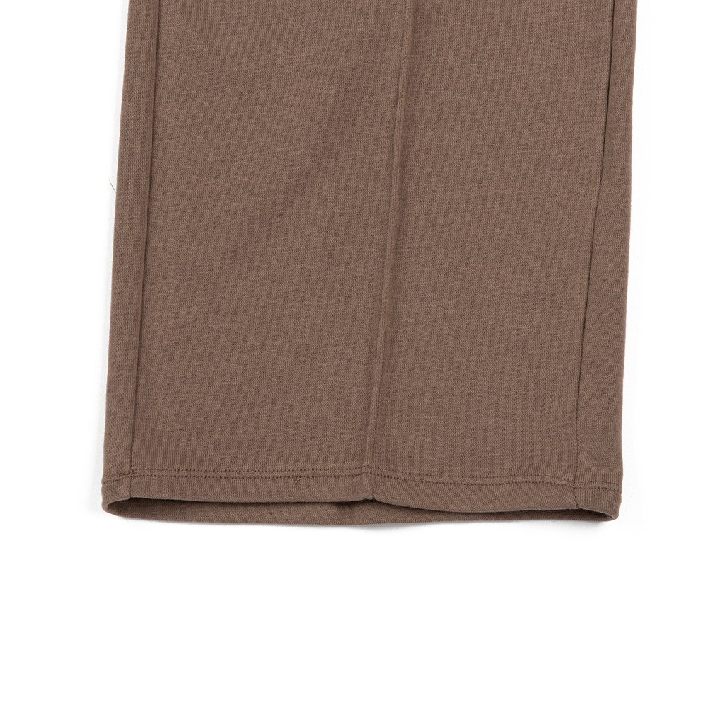 W NSW Chill Mid-Rise Terry Open-Hem Sweatpants 'Mink Brown'