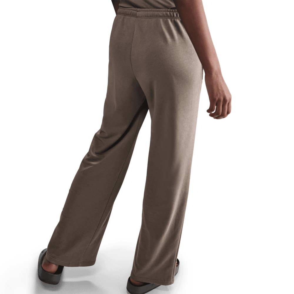 W NSW Chill Mid-Rise Terry Open-Hem Sweatpants 'Mink Brown'