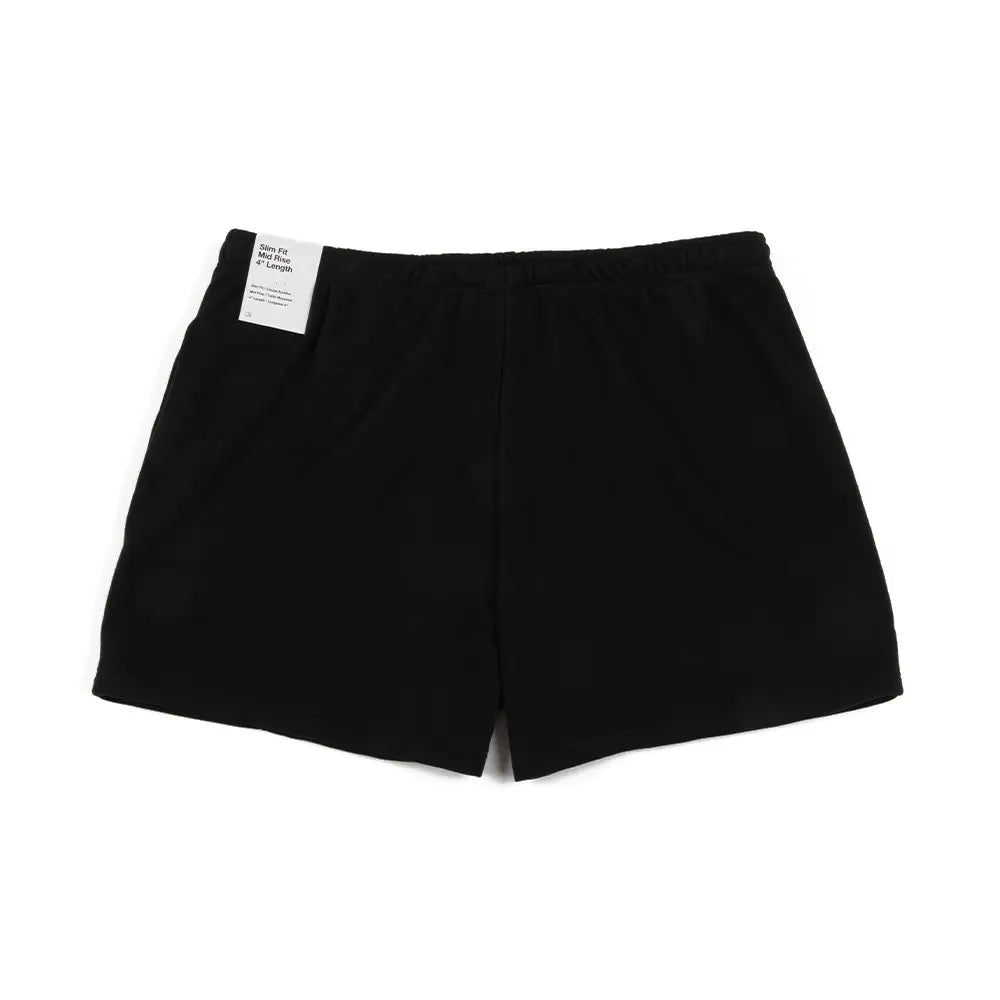 W NSW Chill 4" French Terry Shorts 'Black'