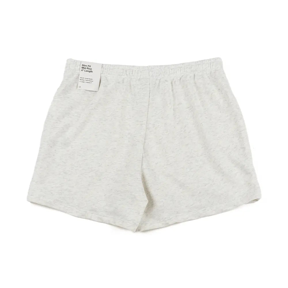W NSW Chill 4" French Terry Shorts 'Birch Heather'