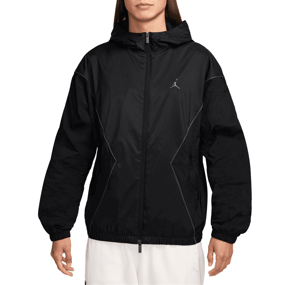Jordan Brooklyn Hooded Draft Jacket 'Black'