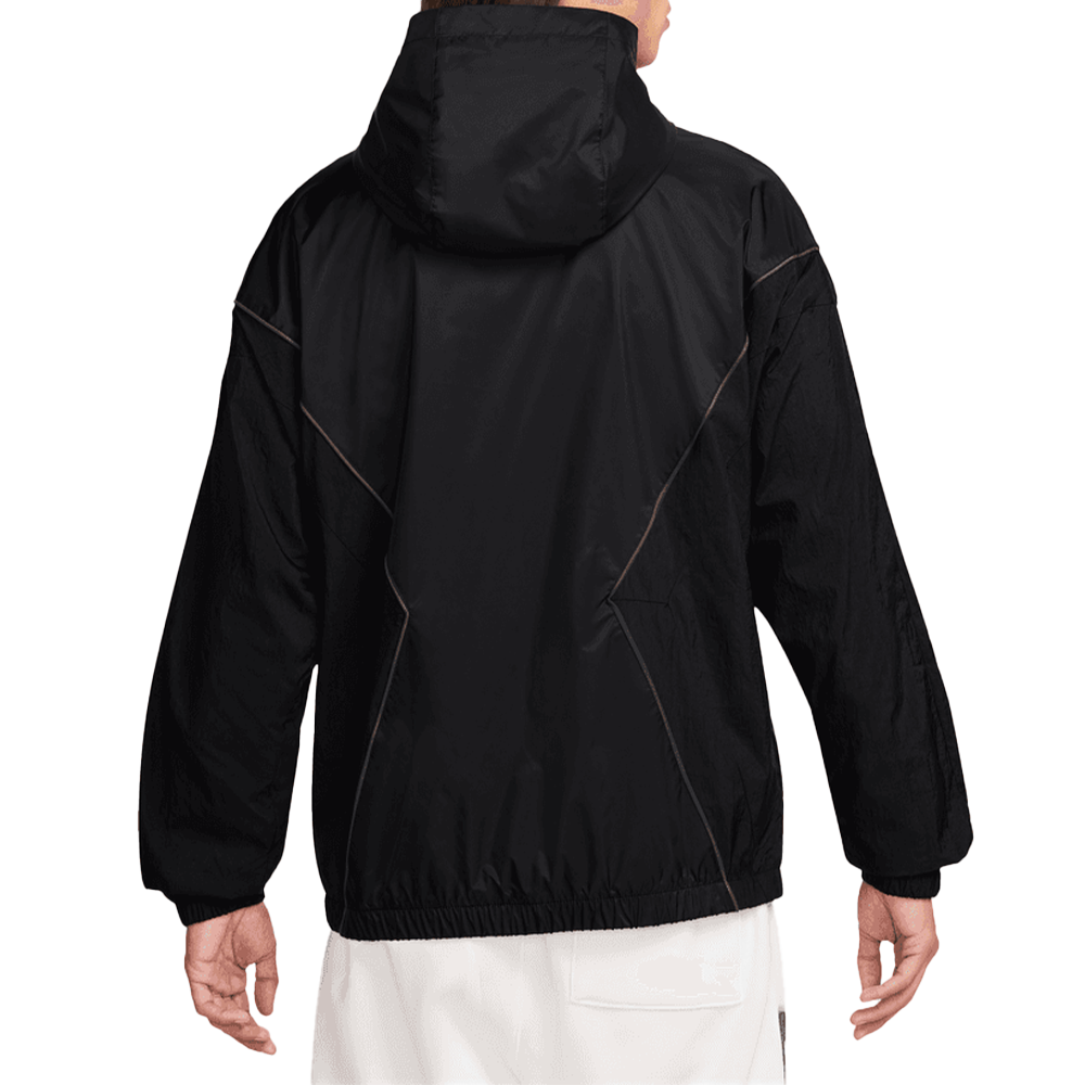 Jordan Brooklyn Hooded Draft Jacket 'Black'