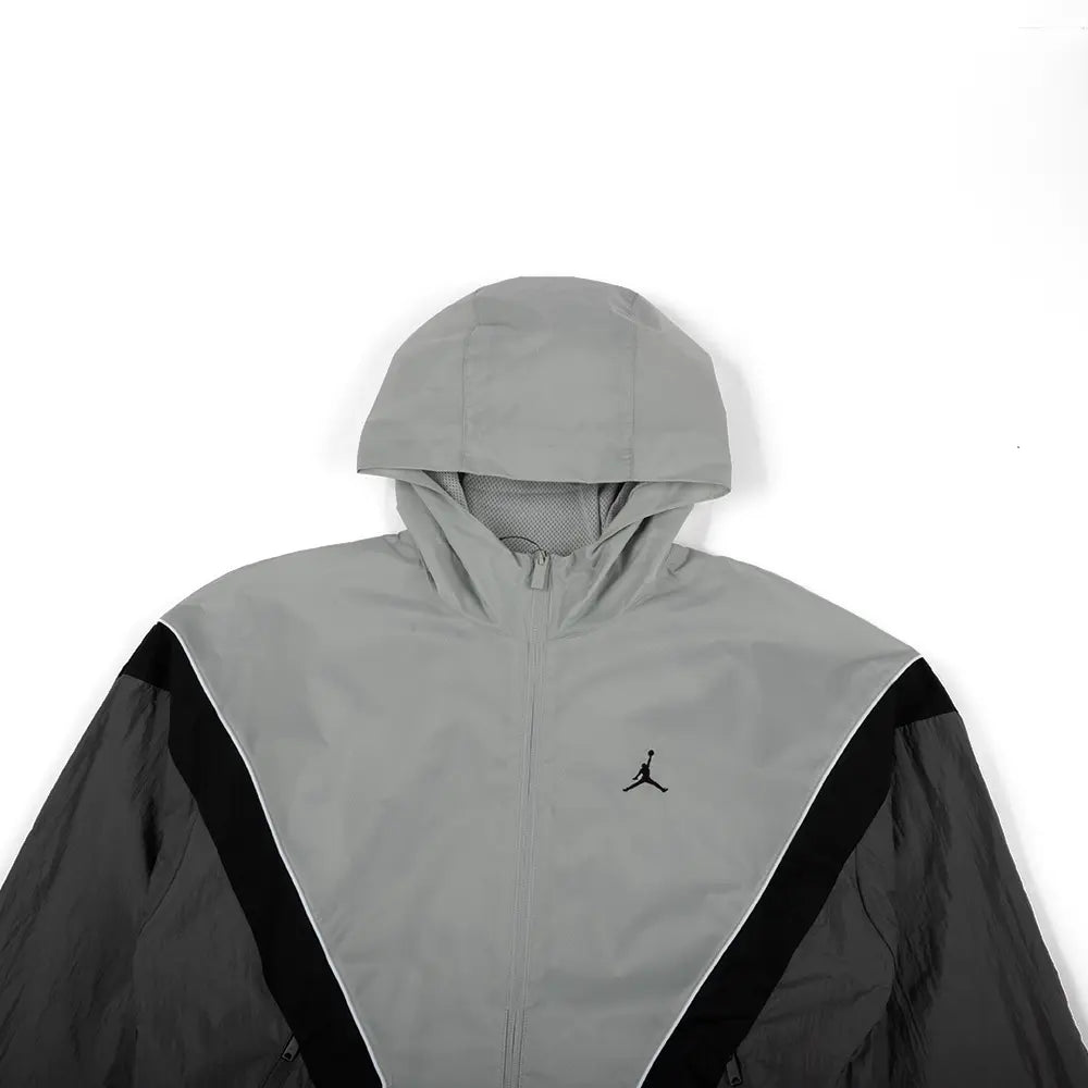Jordan Brooklyn Hooded Draft Jacket 'Light Smoke Grey'