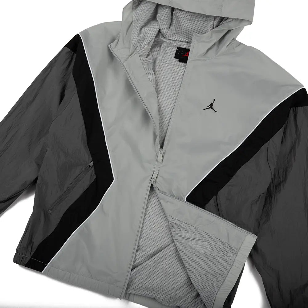 Jordan Brooklyn Hooded Draft Jacket 'Light Smoke Grey'