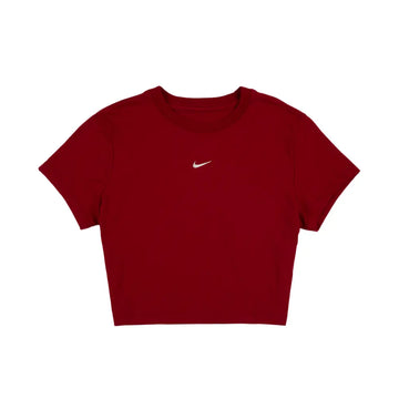 W NSW Chill Knit Cropped Tee 'Tough Red Sail'