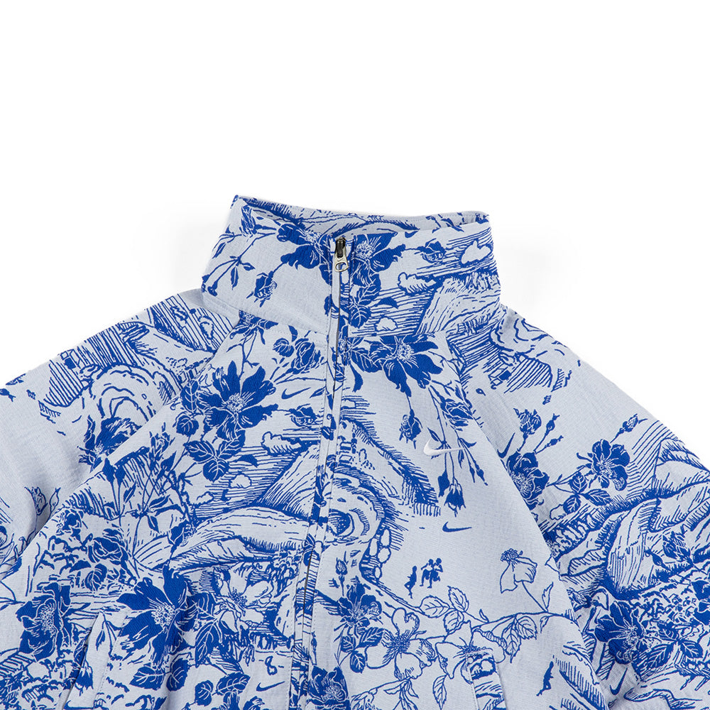 W NSW Oversized Jacquard FZ Track Jacket 'Hyper Royal'