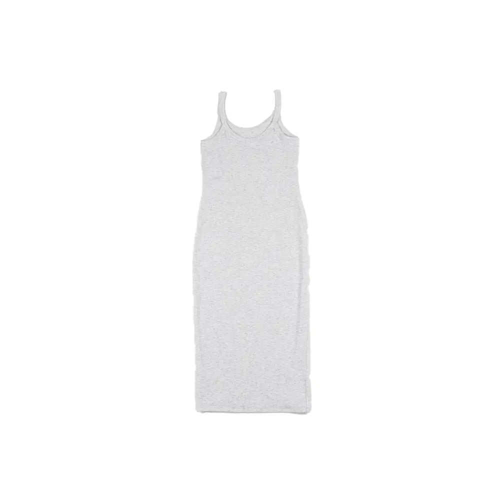 W NSW Chill Tight Mini-Rib Tank Dress 'Birch Heather'
