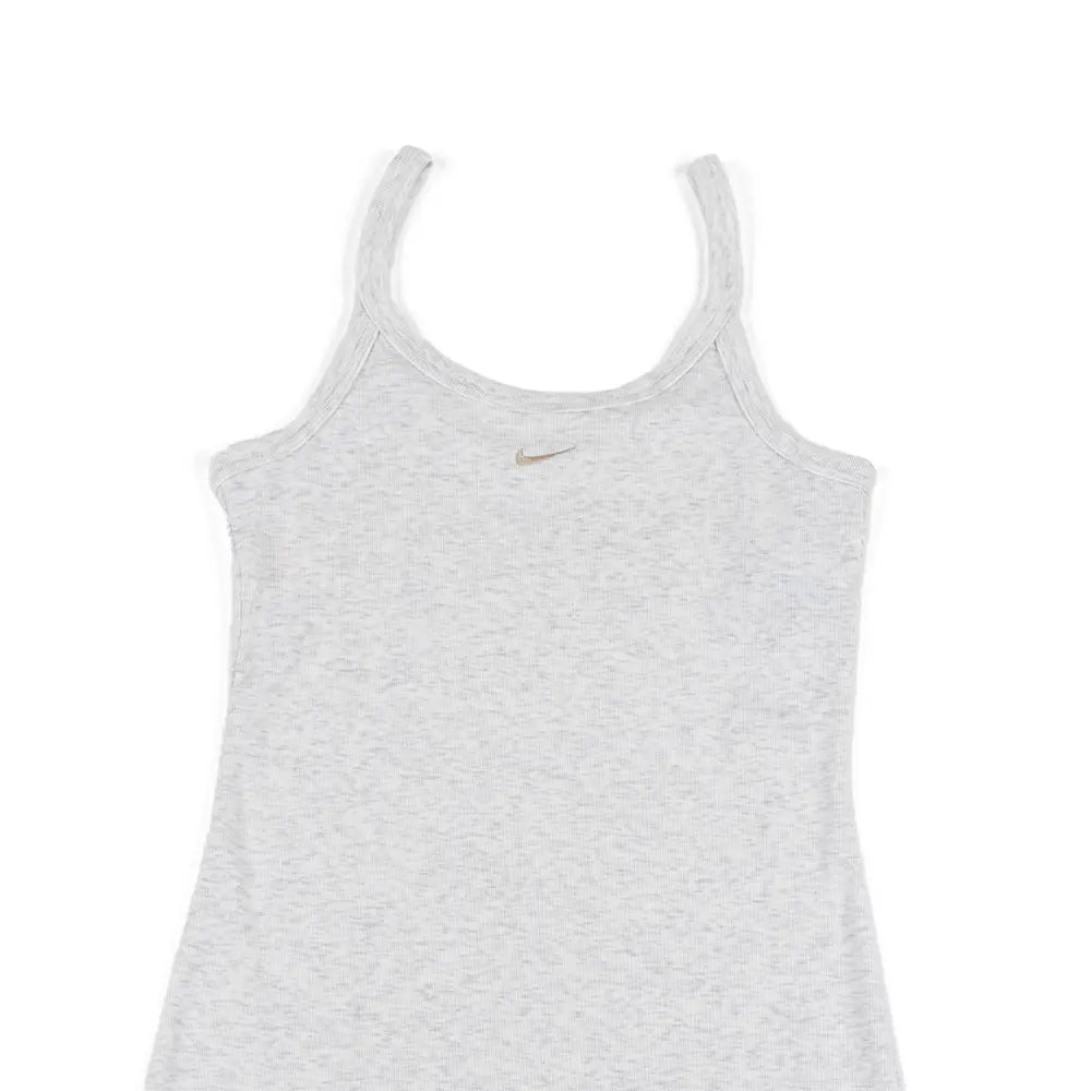 W NSW Chill Tight Mini-Rib Tank Dress 'Birch Heather'