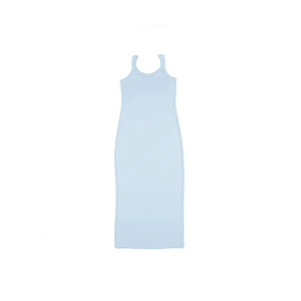 W NSW Chill Tight Mini-Rib Tank Dress 'Blue Tint'
