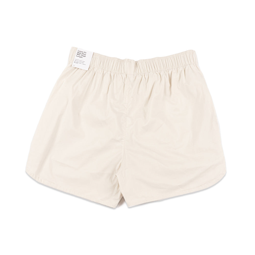 Nike W NSW Chill Poplin Mid-Rise 5in Shorts 'Light Orewood