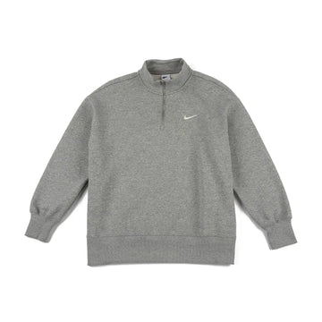 W NSW Phoenix Fleece Oversized 1/4-Zip Sweatshirt 'Dark Grey Heather'