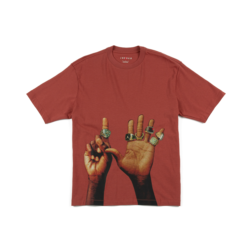 Jordan Flight MVP Rings Graphic Tee 'Canyon Rust'