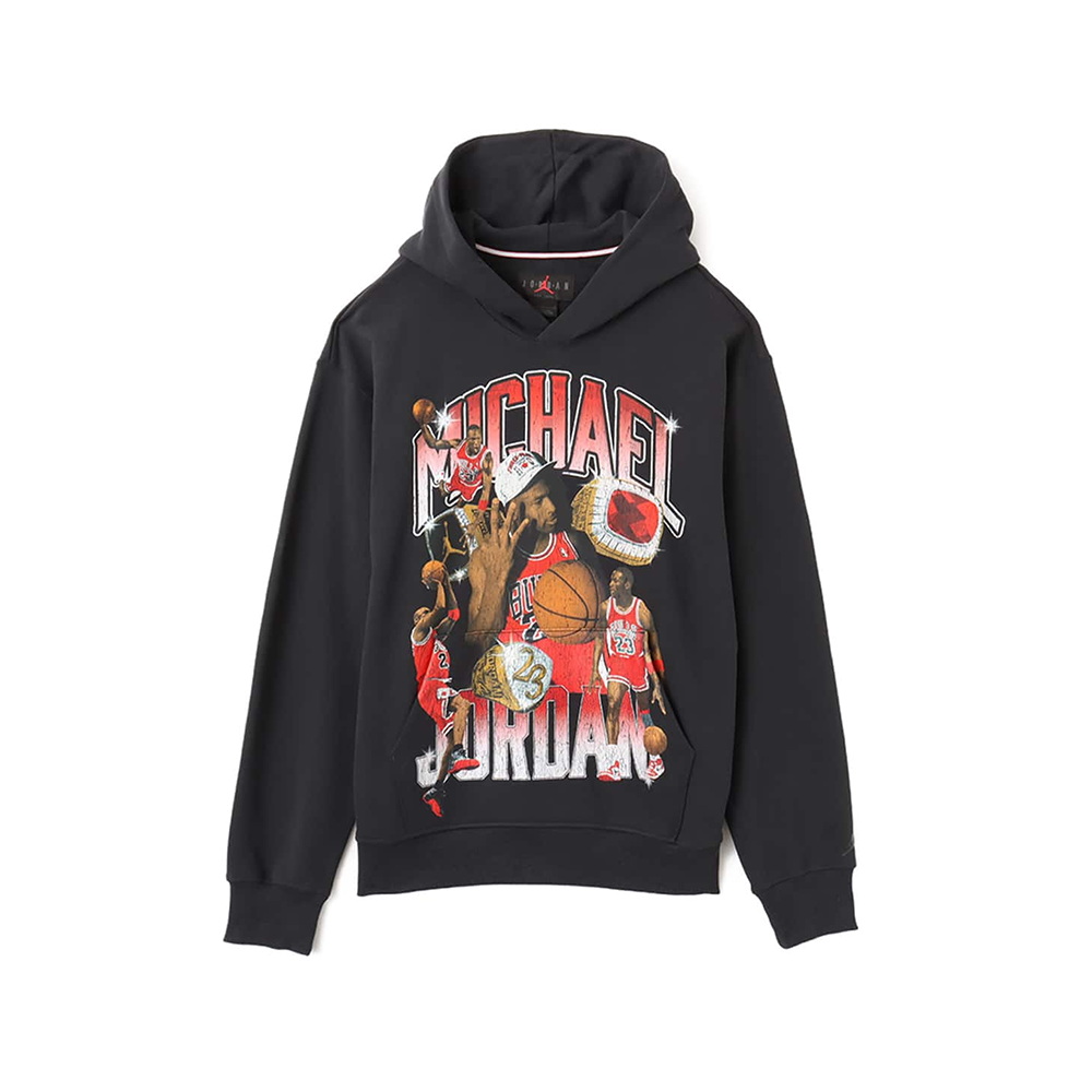 Jordan Flight Fleece Pullover Hoodie 'Off Noir'