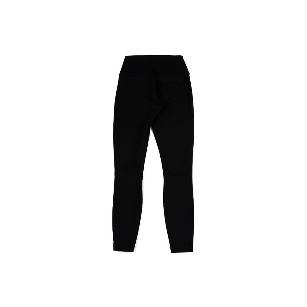 W One Seamless Front High-Waisted Full-Length Leggings 'Black'