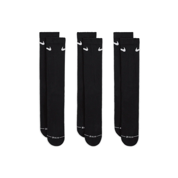 Everyday Elevated Crew Socks (3 Pairs) 'Black White'