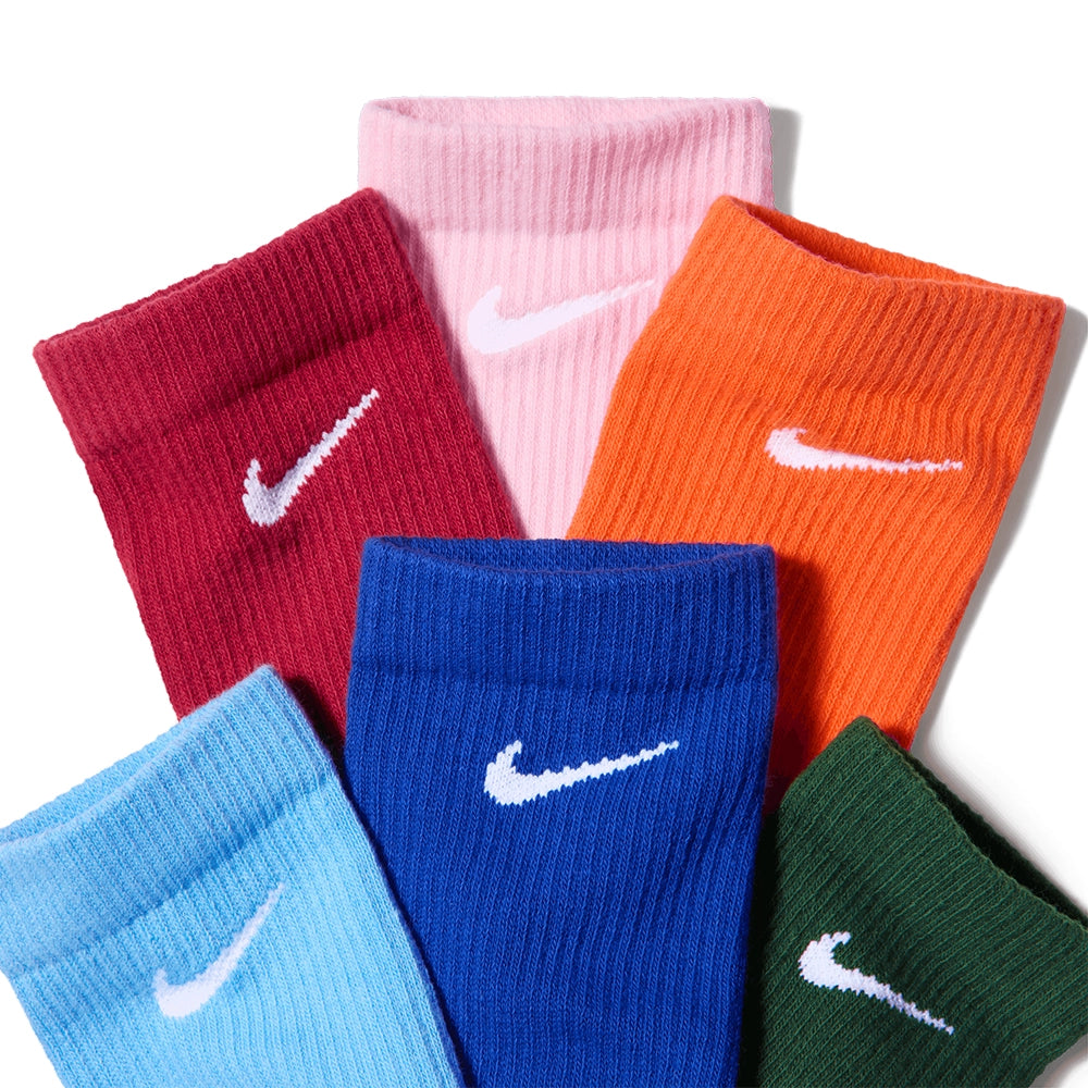 U Everyday Elevated Crew Socks (6 Pairs) 'Multicolor'
