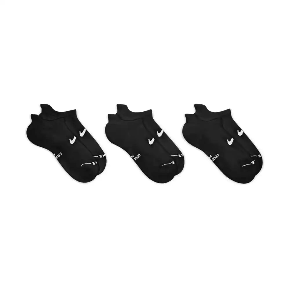 Everyday Elevated No-Show Socks (3 Pairs) 'Black'