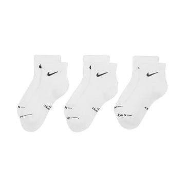 Everyday Elevated Ankle Socks (3 Pairs) 'White'