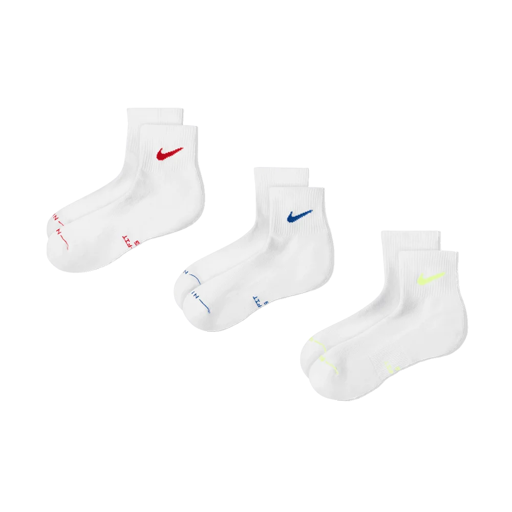 Everyday Elevated Ankle Socks (3 Pairs) 'Multicolor'