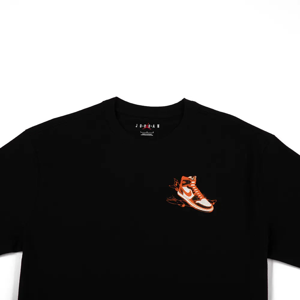 Jordan AJ1 Tee 'Black'