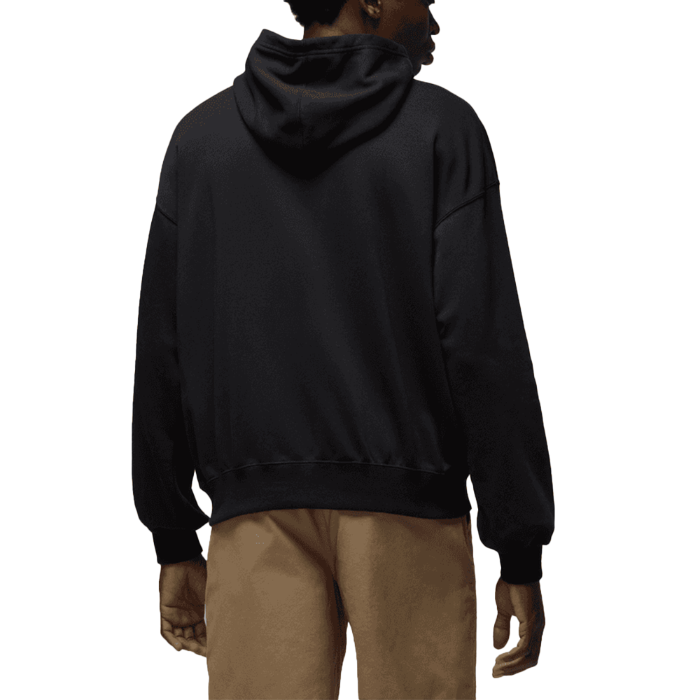 Jordan Flight Pullover Hoodie 'Black Powder Blue'