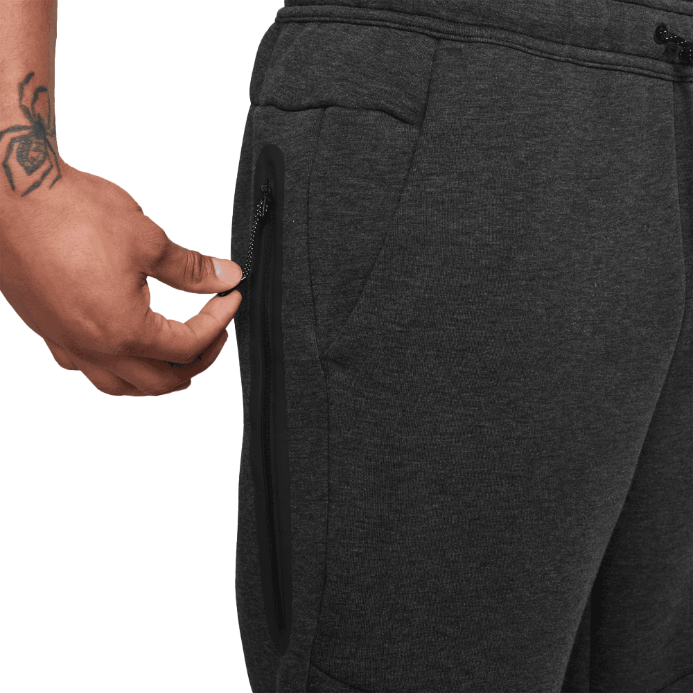 Tech Fleece Joggers 'Black Heather'