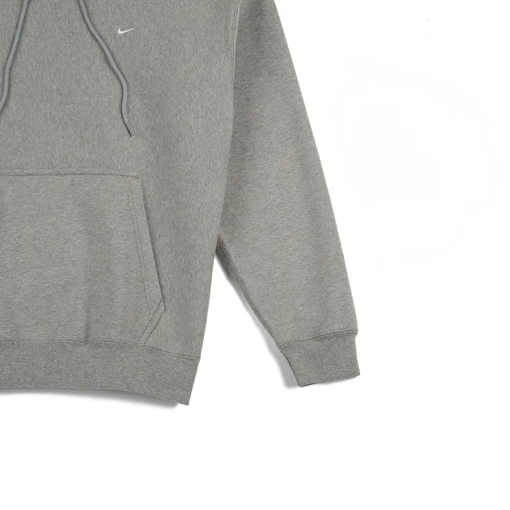 Solo Swoosh Pullover Hoodie 'Dark Grey Heather'