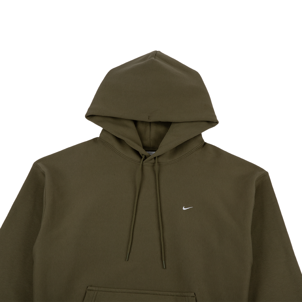 Solo Swoosh Pullover Hoodie 'Medium Olive'