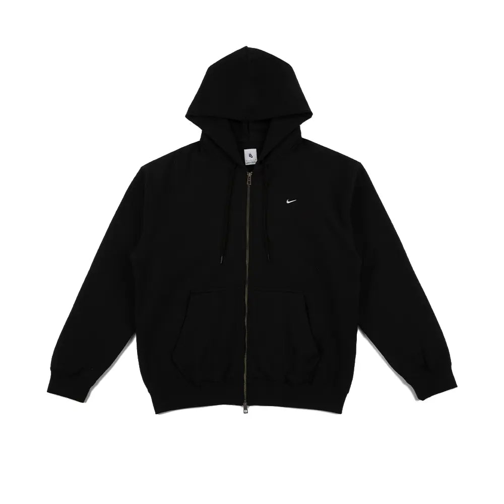 Solo Swoosh FZ Hoodie 'Black'