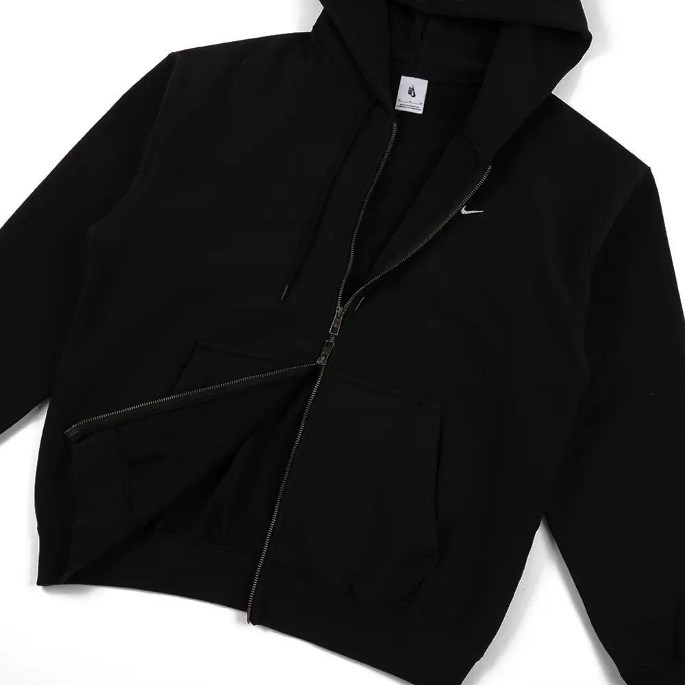 Solo Swoosh FZ Hoodie 'Black'