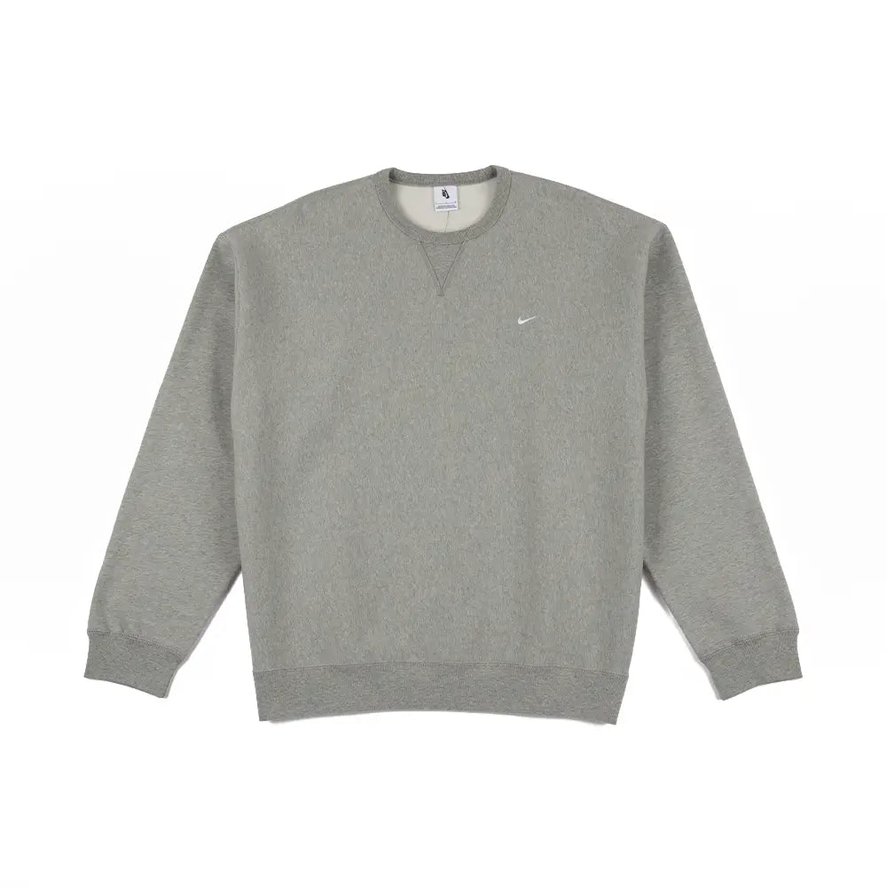Solo Swoosh Crewneck 'Dark Grey Heather'