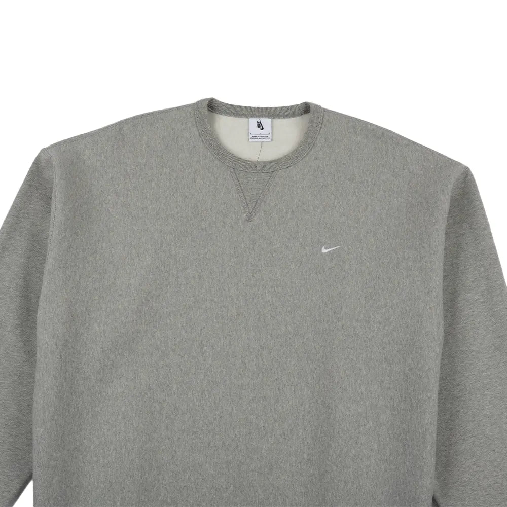 Solo Swoosh Crewneck 'Dark Grey Heather'