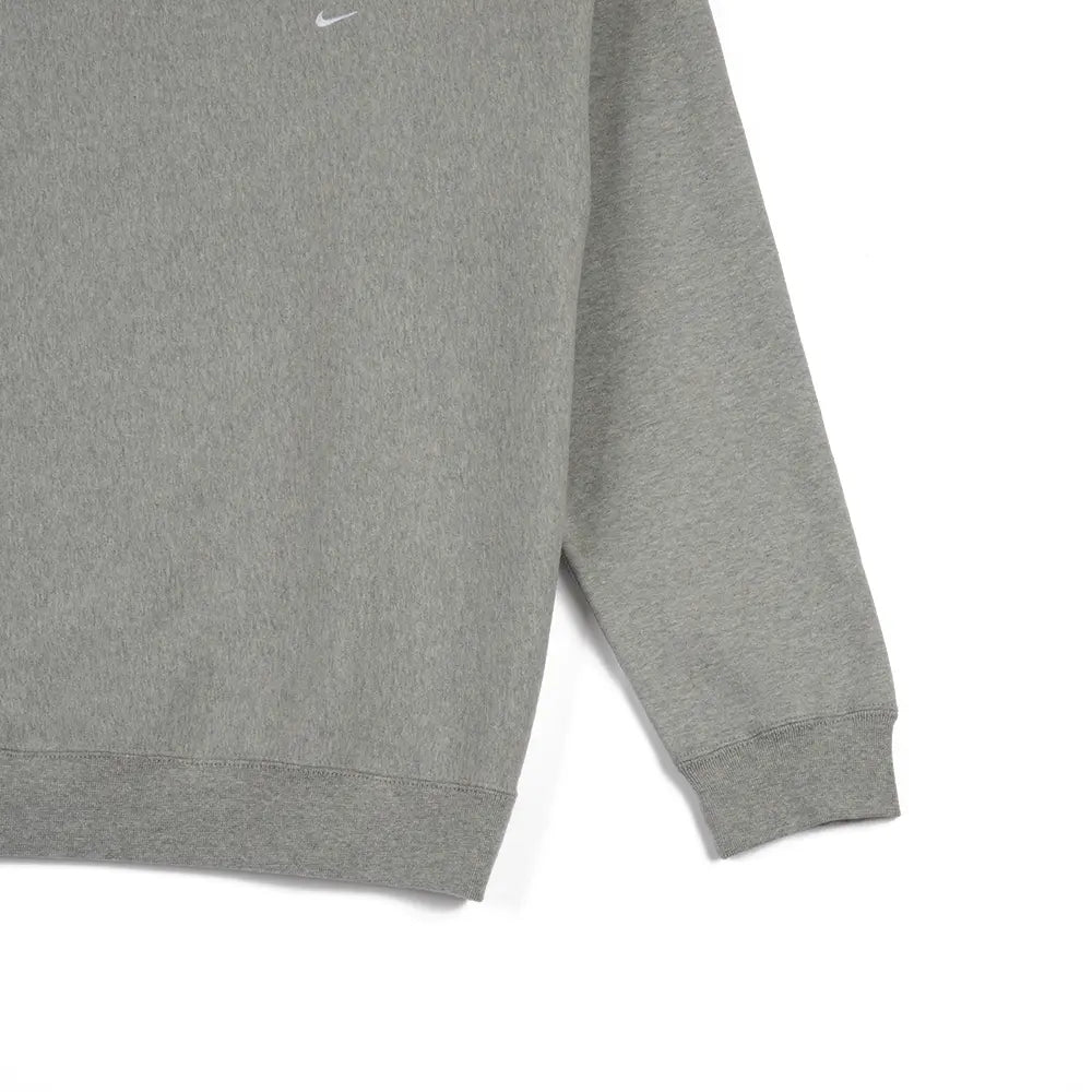 Solo Swoosh Crewneck 'Dark Grey Heather'